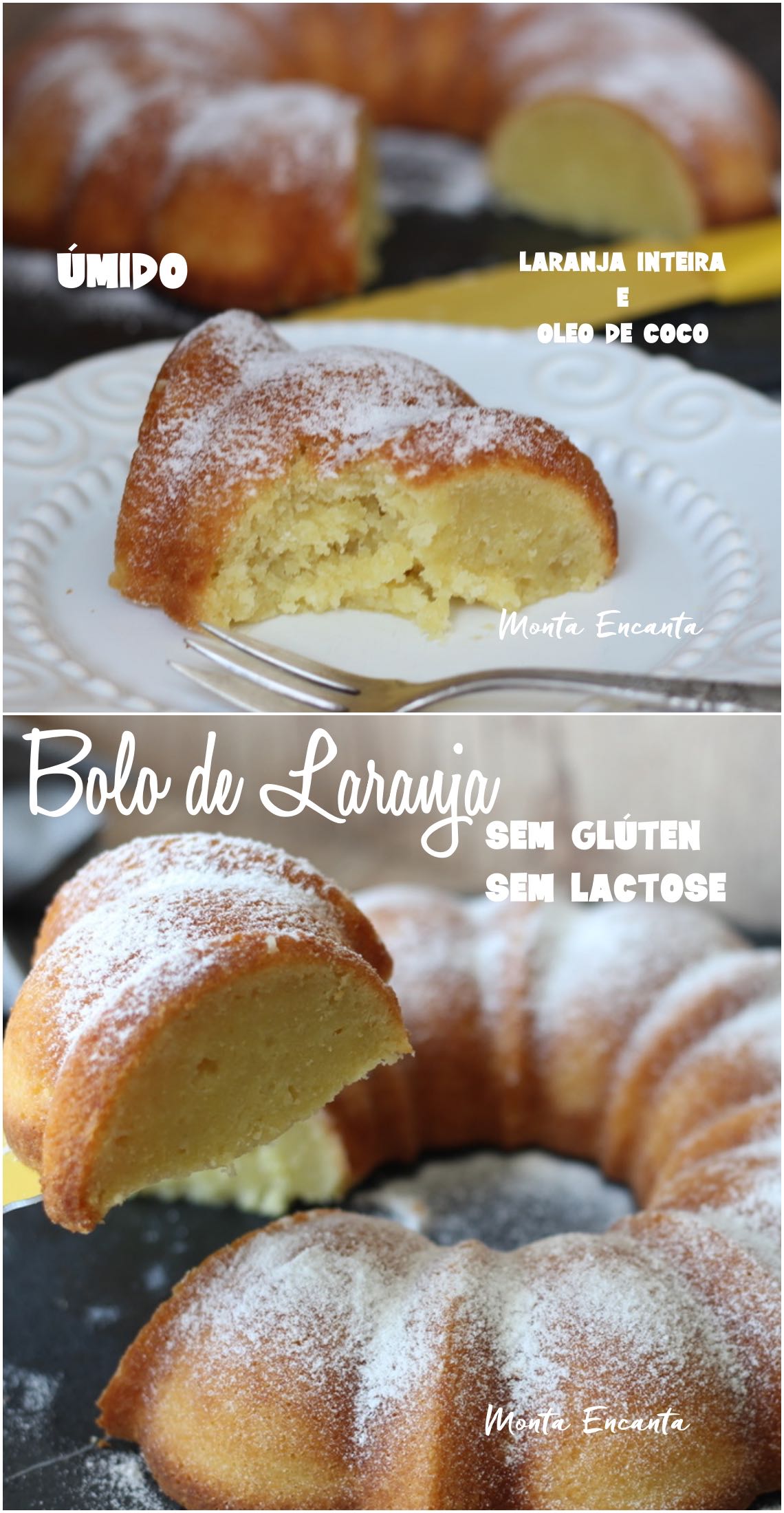 bolo de laranja sem gluten