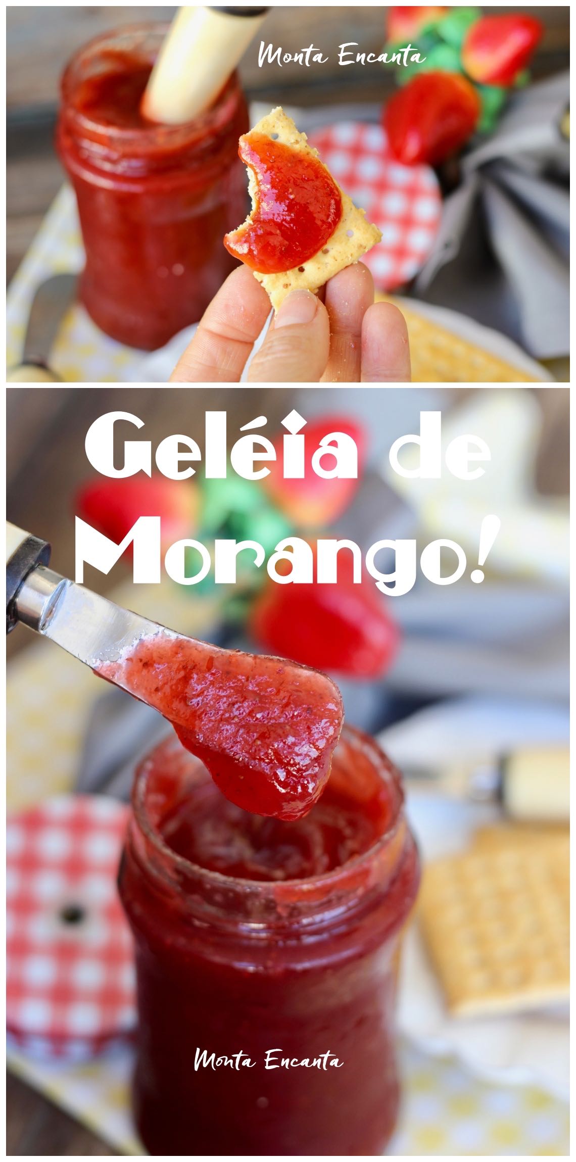 geléia de morango