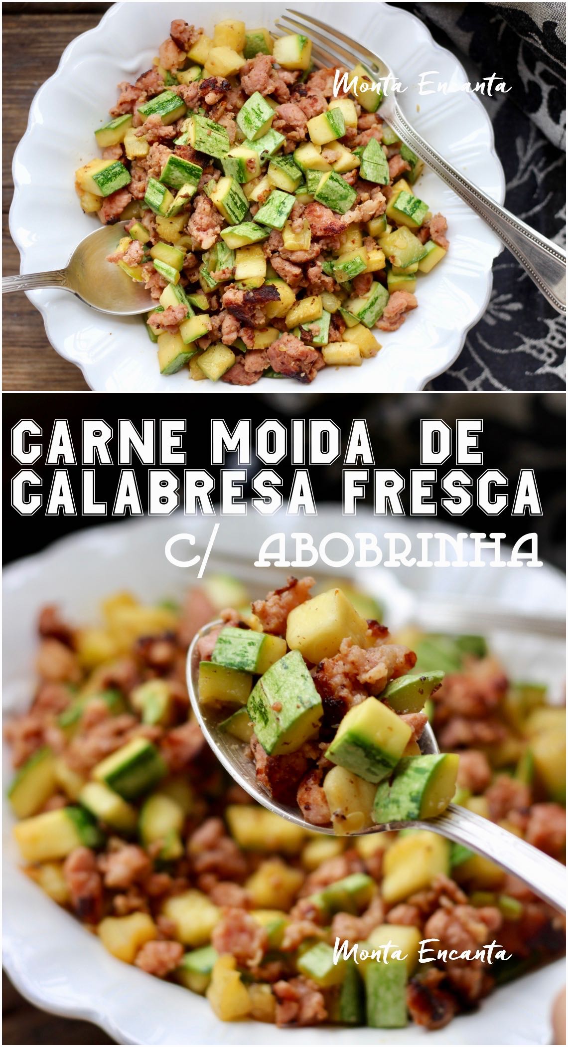 abobrinha com calabresa