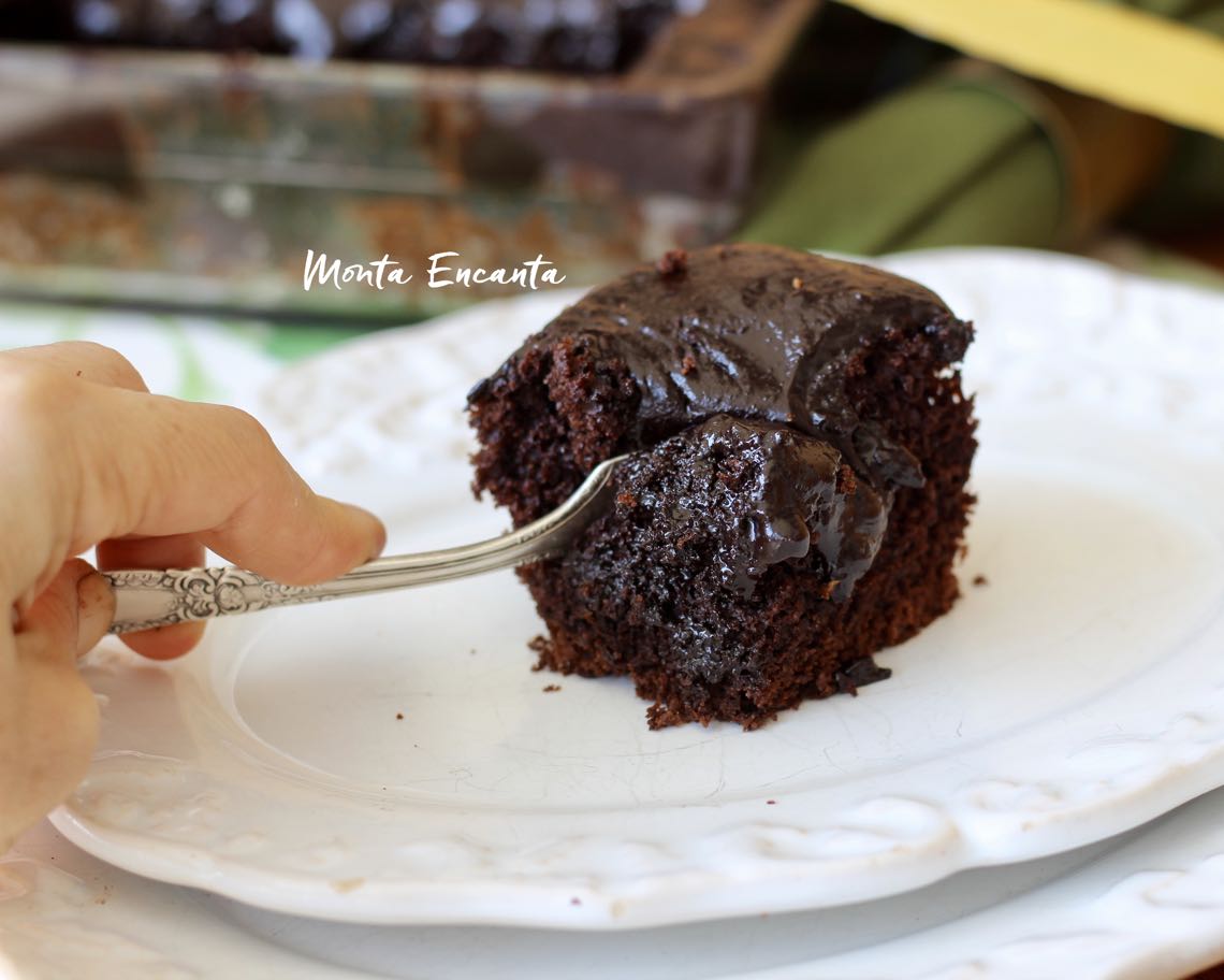 bolo de chocolate