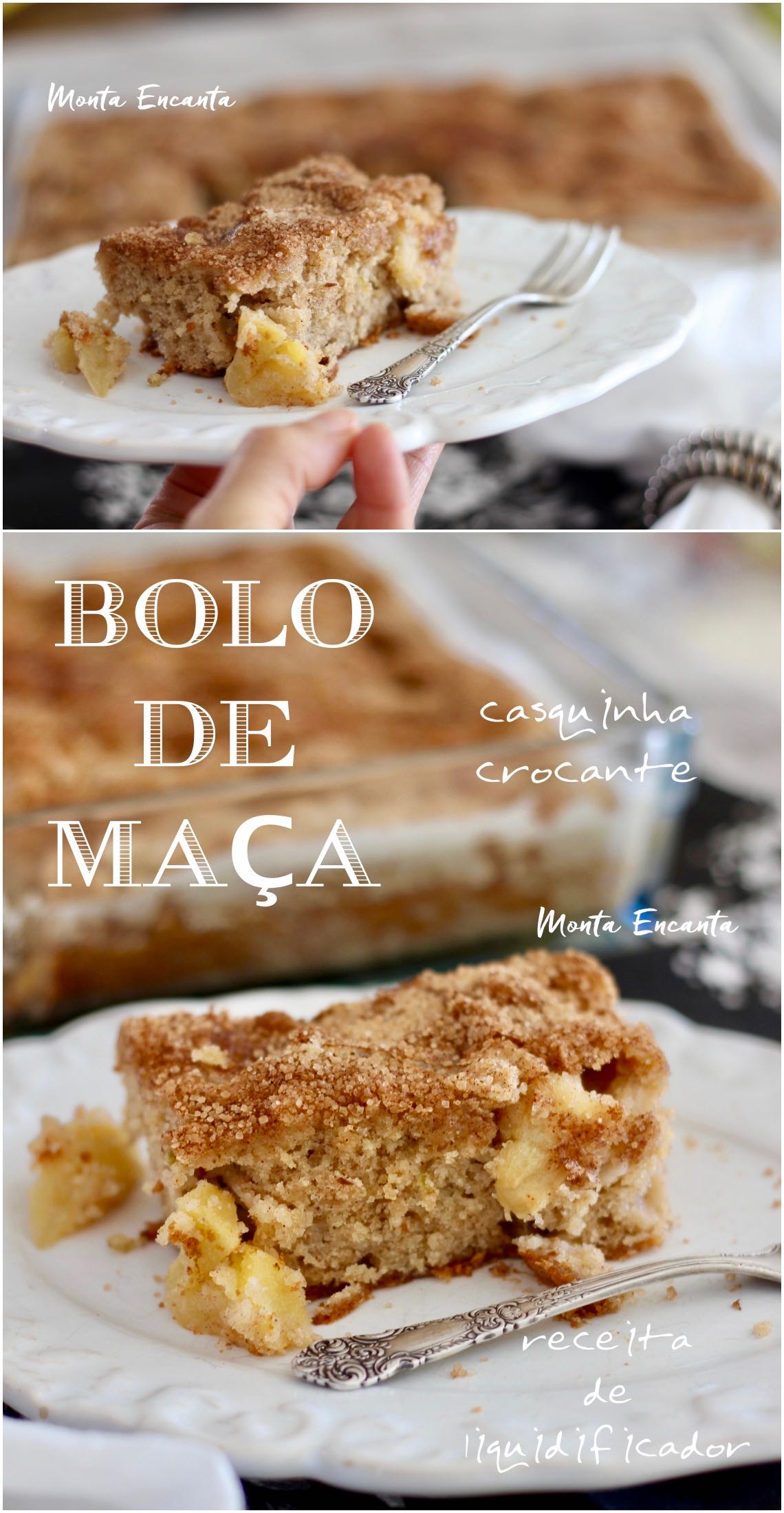 bolo de maça