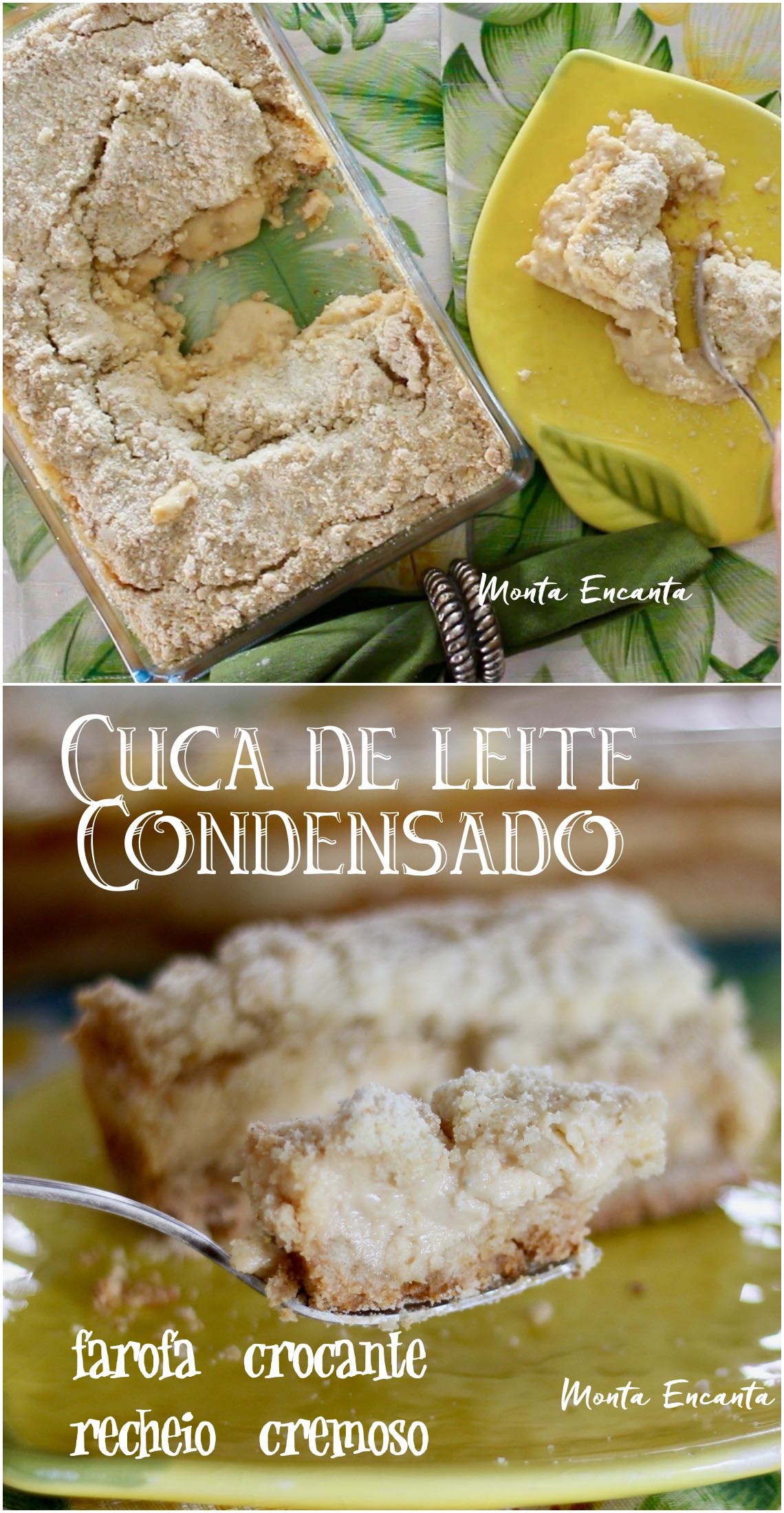 cuca de leite condensado