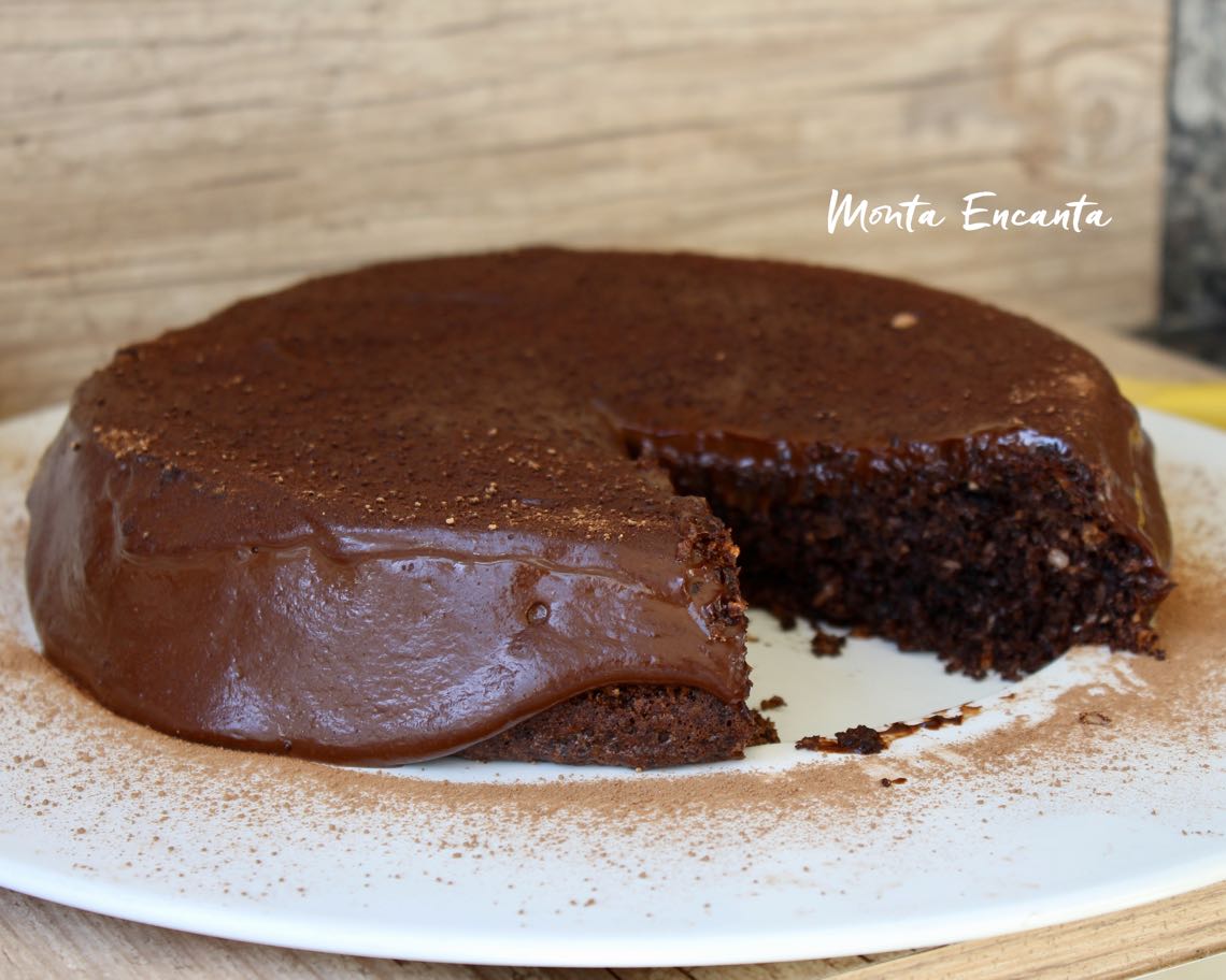 Bolo de leite condensado sem farinha de trigo