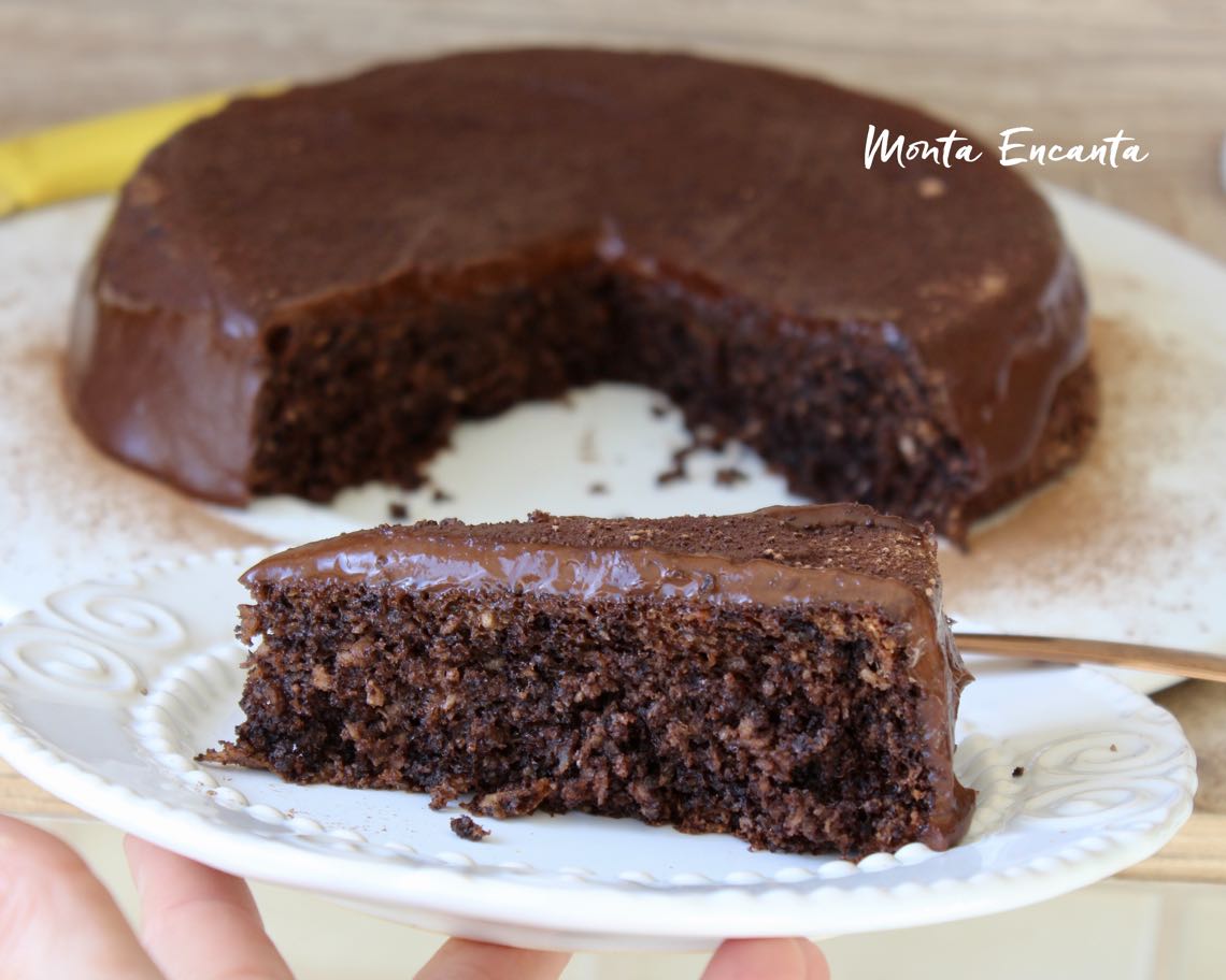 Bolo de chocolate hum! Tudo de bom! …  Receitas, De chocolate sem  farinha, Bolo chocolate sem farinha