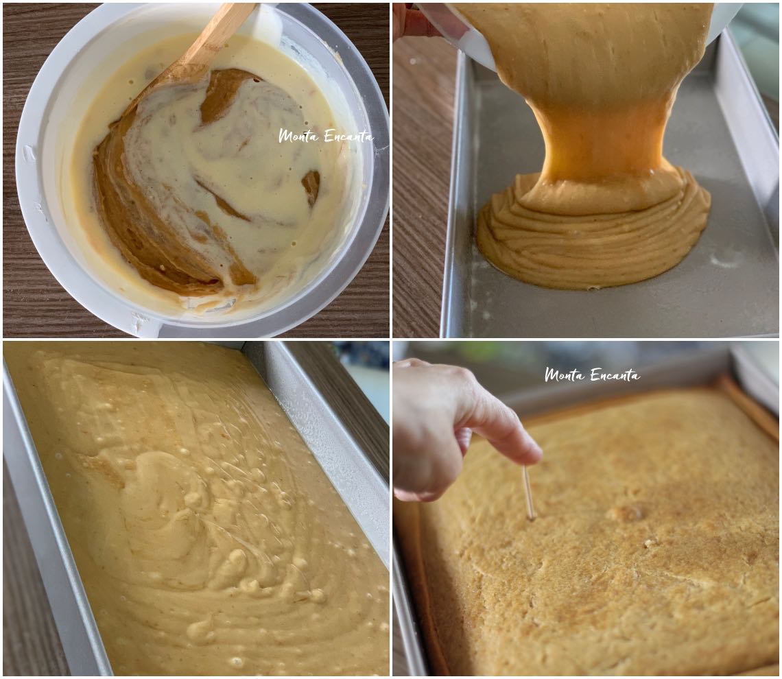bolo de manteiga de amendoim com cobertura glacê de penaut butter