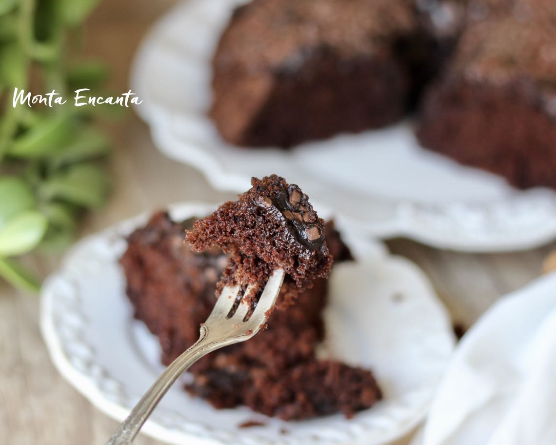 bolo de chocolate de liquidificador