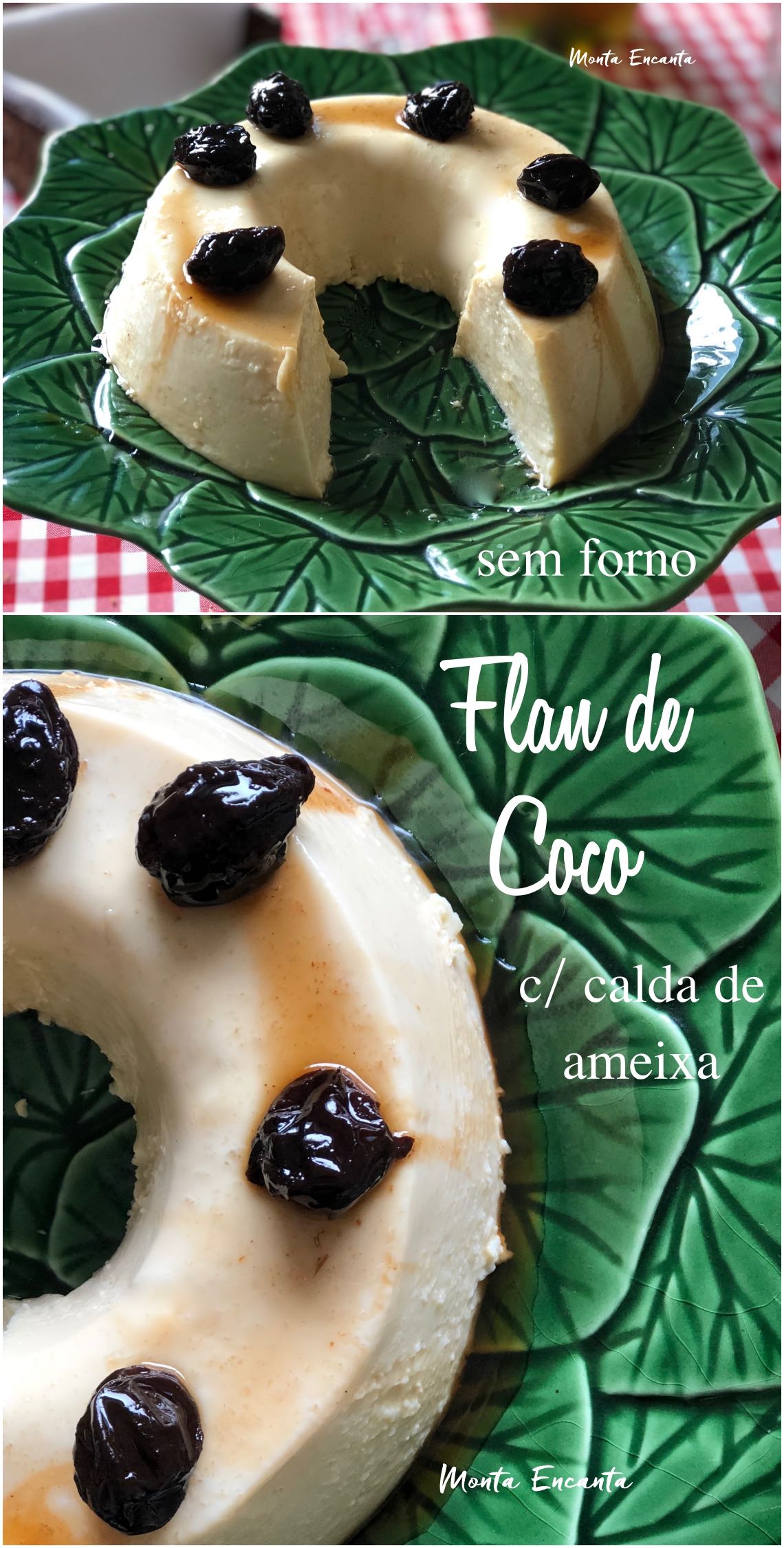 flan de coco