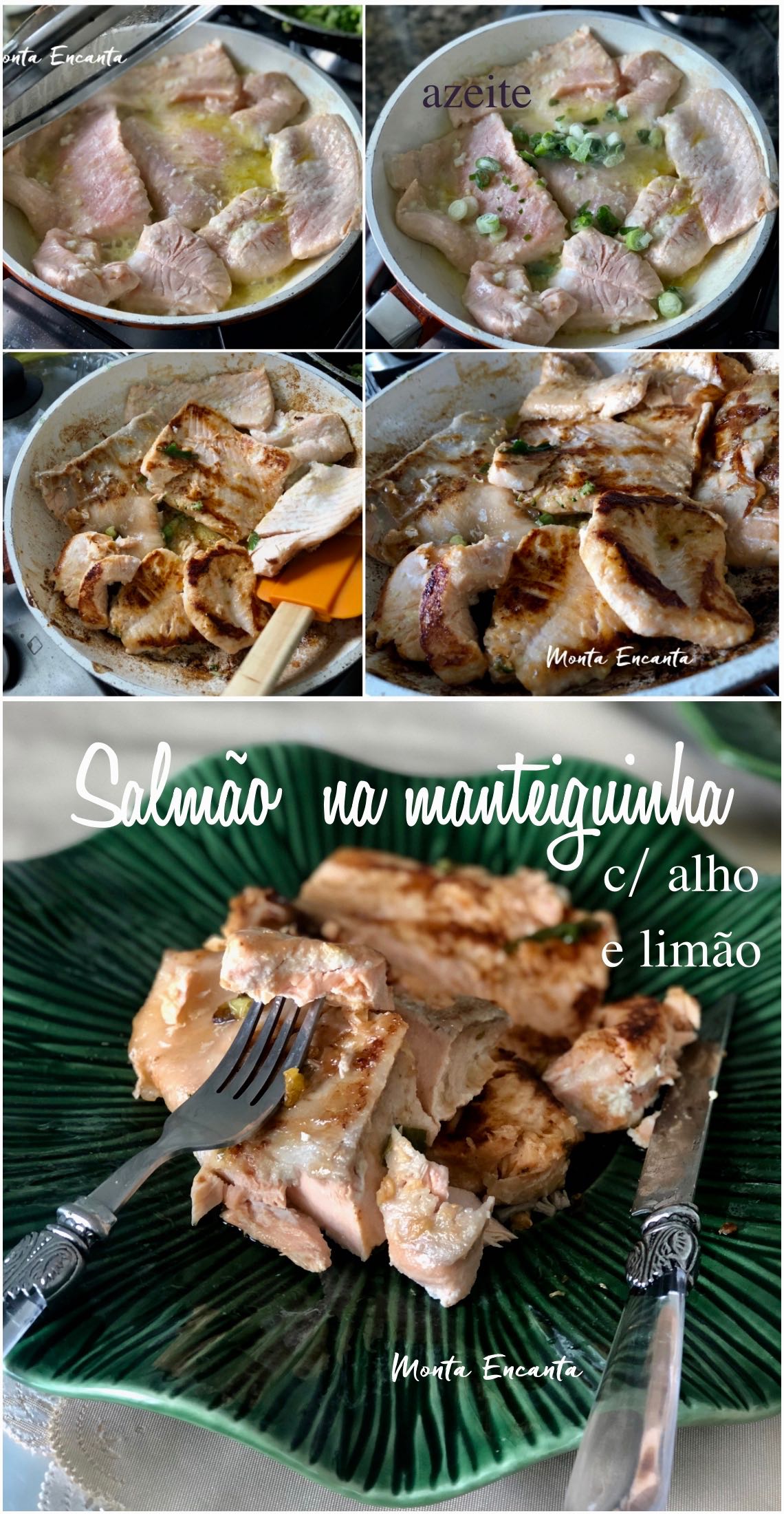 salmão na manteiguinha