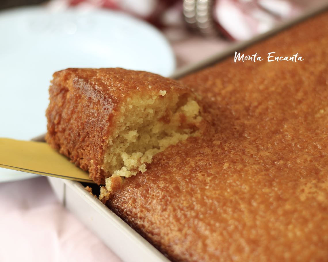 bolo de laranja com maisena fica ainda mais fofinho