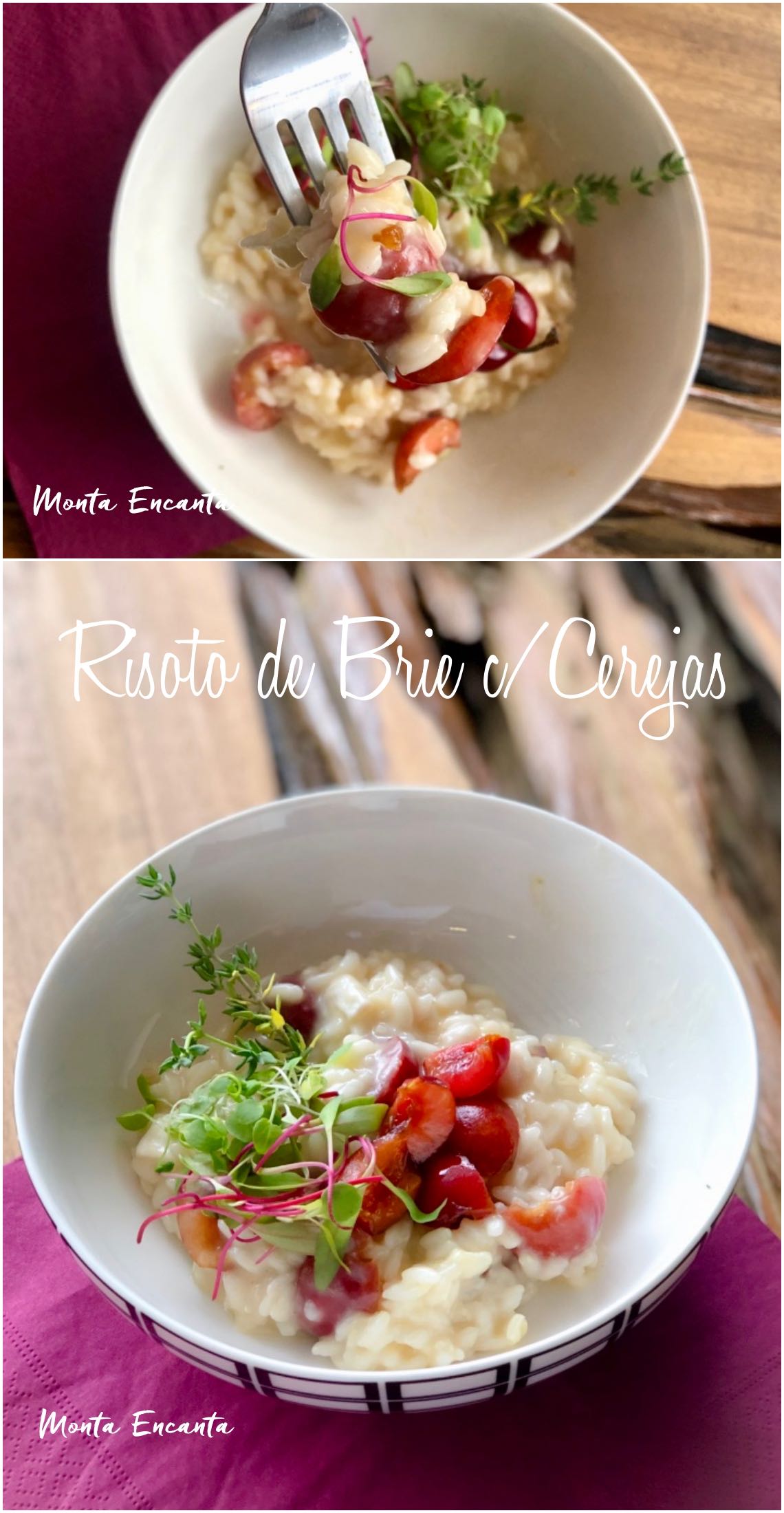 risoto de brie