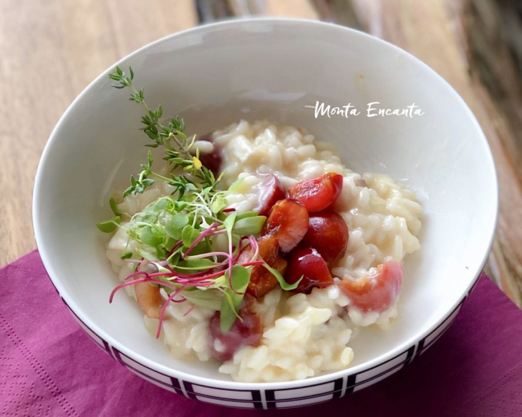 risoto de brie