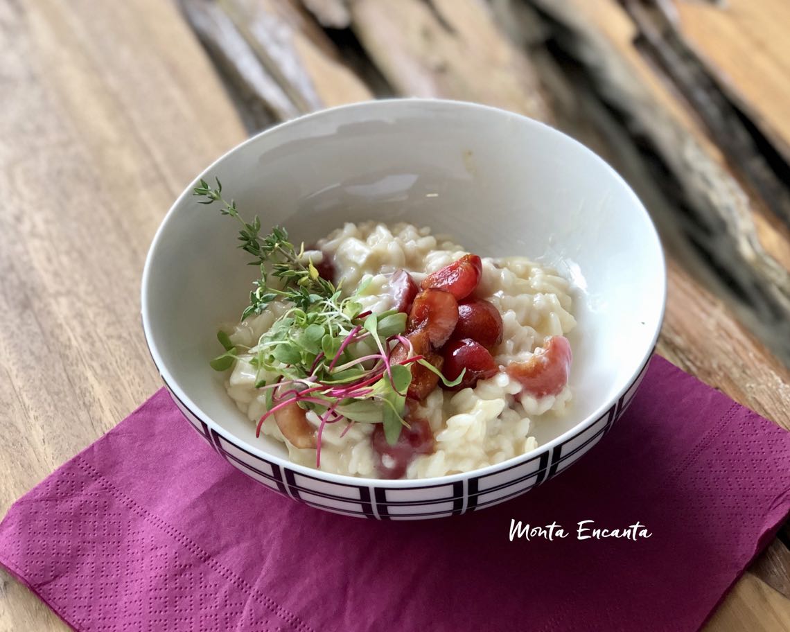 risoto de brie