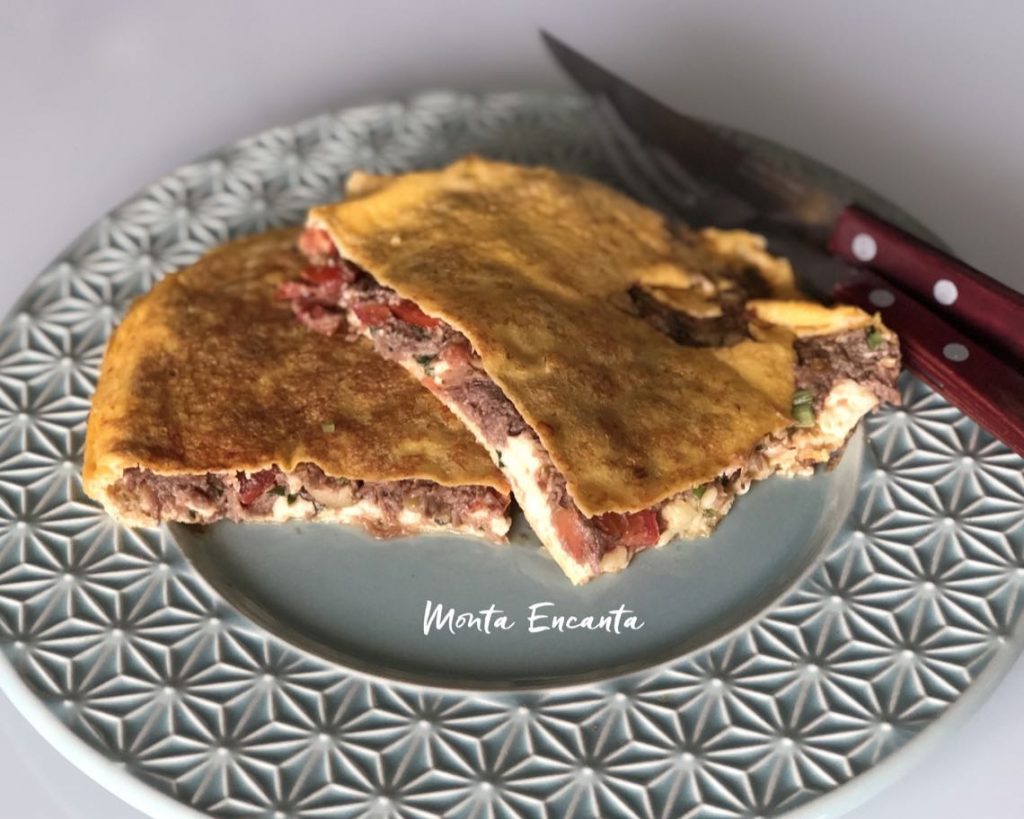 omelete de picanha