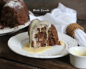 bolo de maça e chocolate sem gluten