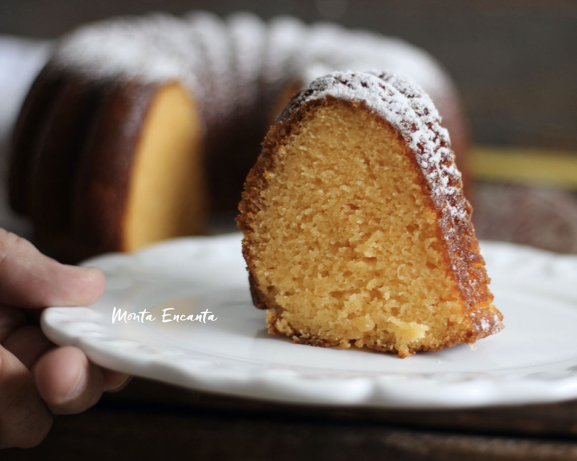 bolo de mamao com iogurte é fofinho, úmido e muito gostoso