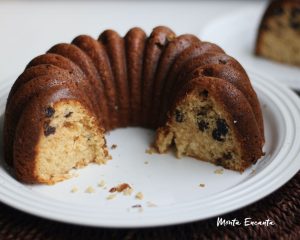 bolo de mel com passas