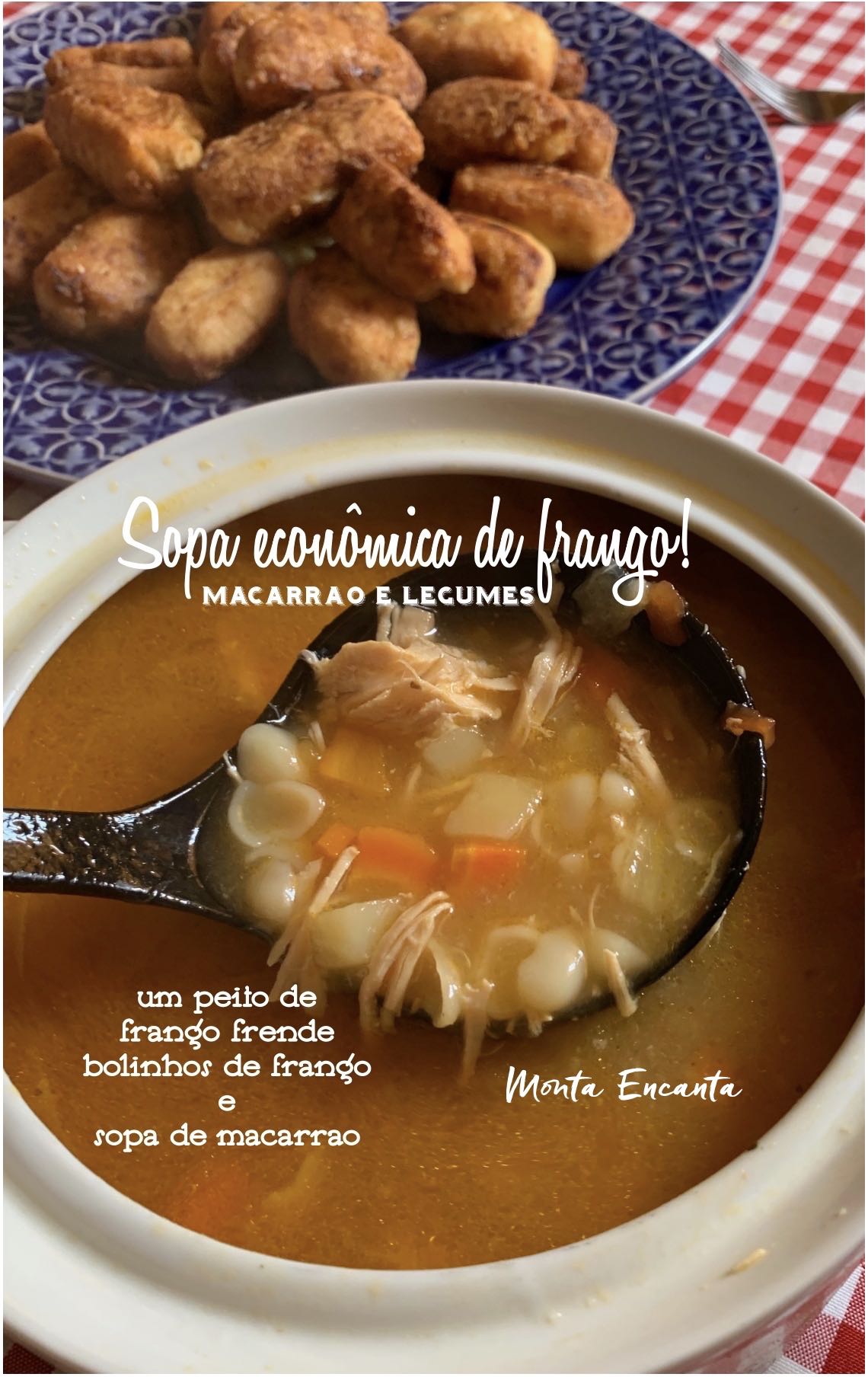 sopa econômica de frango