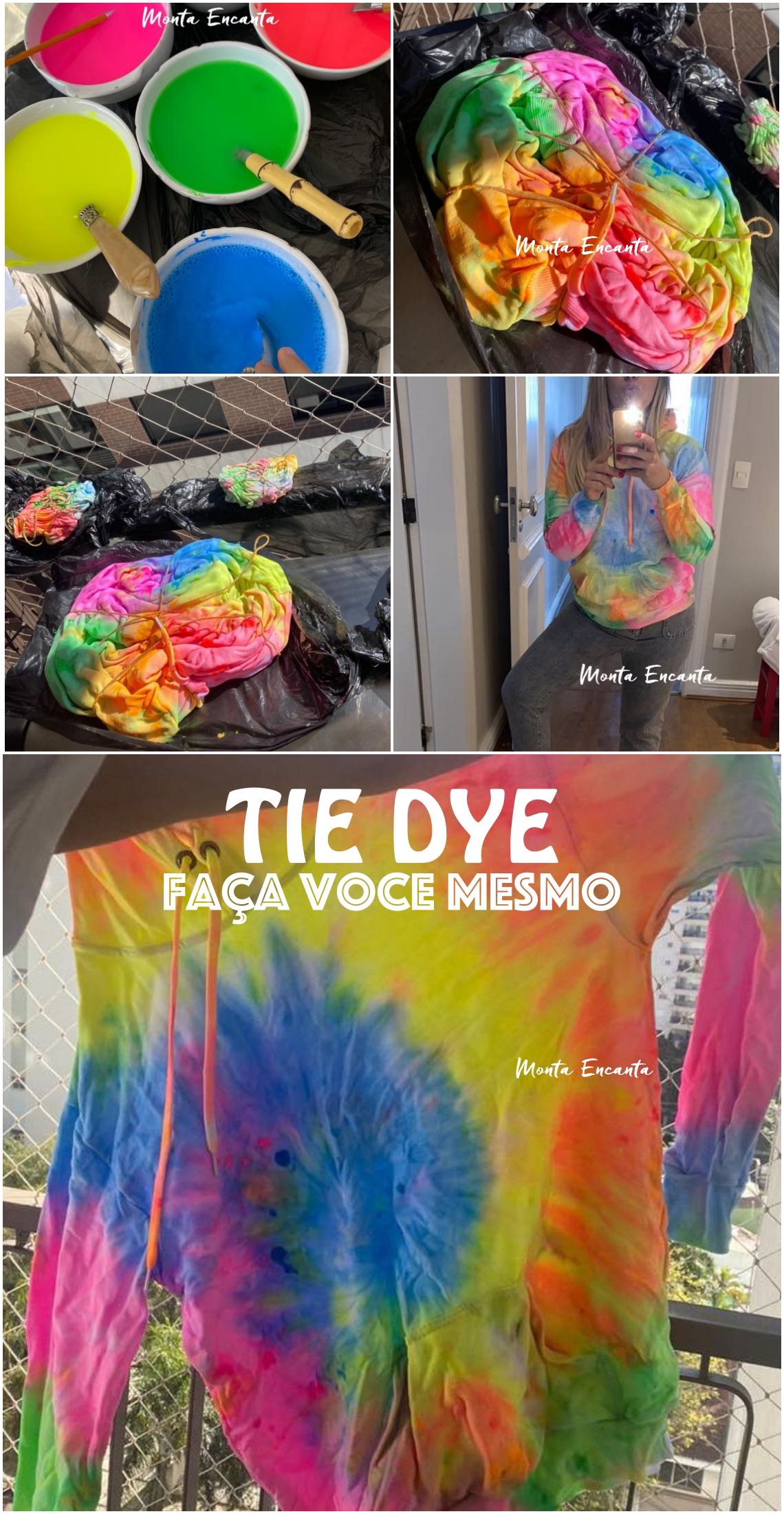 tie dye, faça você mesmo