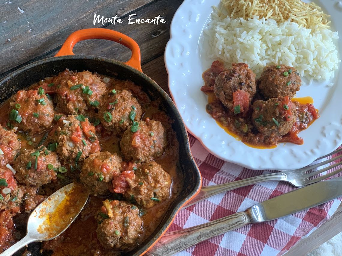 bolinho de carne moída