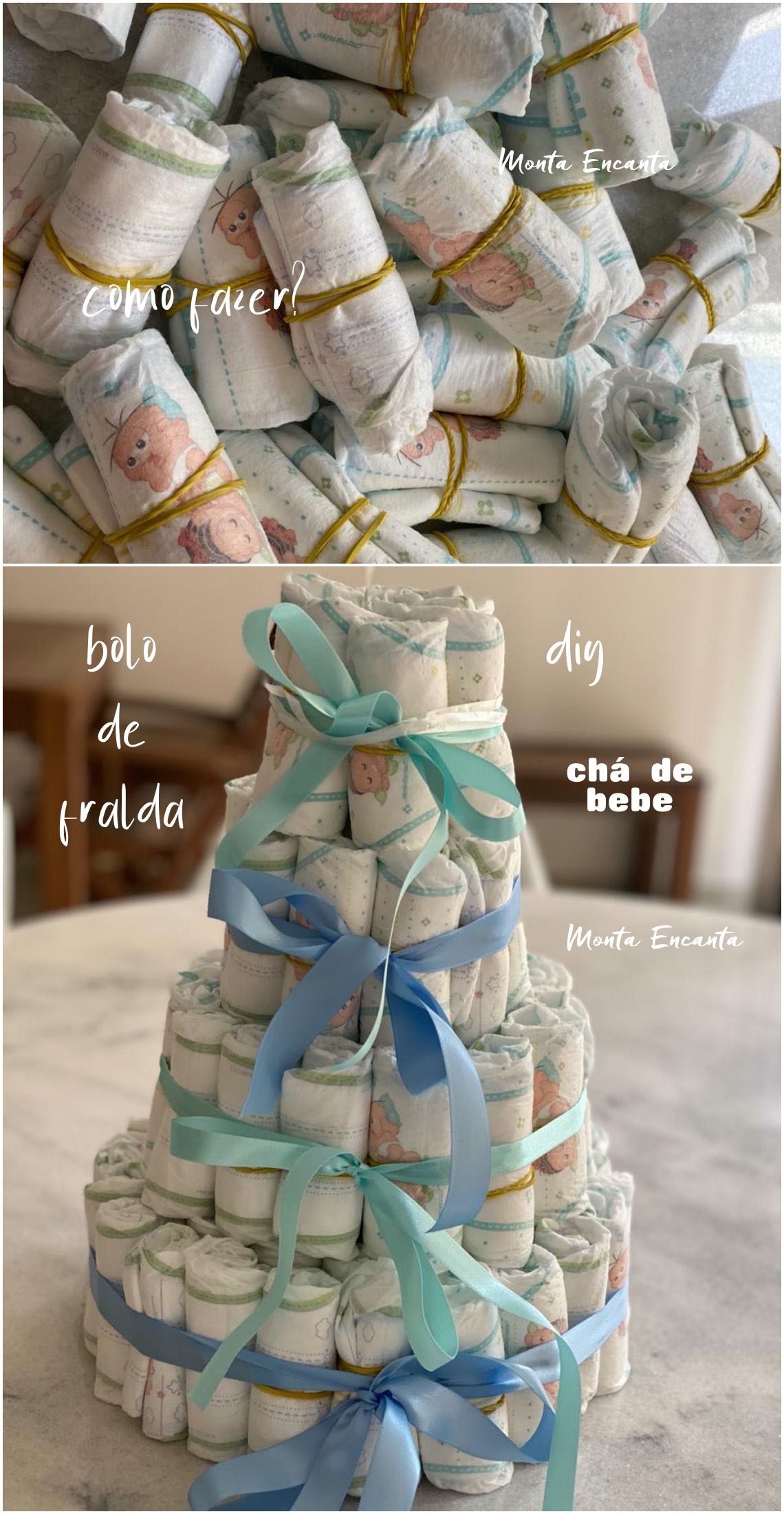 bolo de fralda