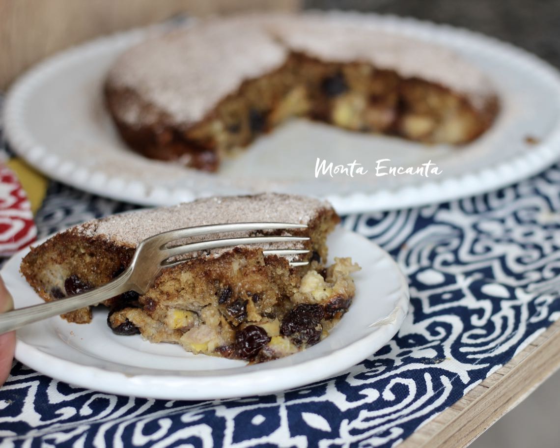 bolo de banana de frigideira e sem gluten