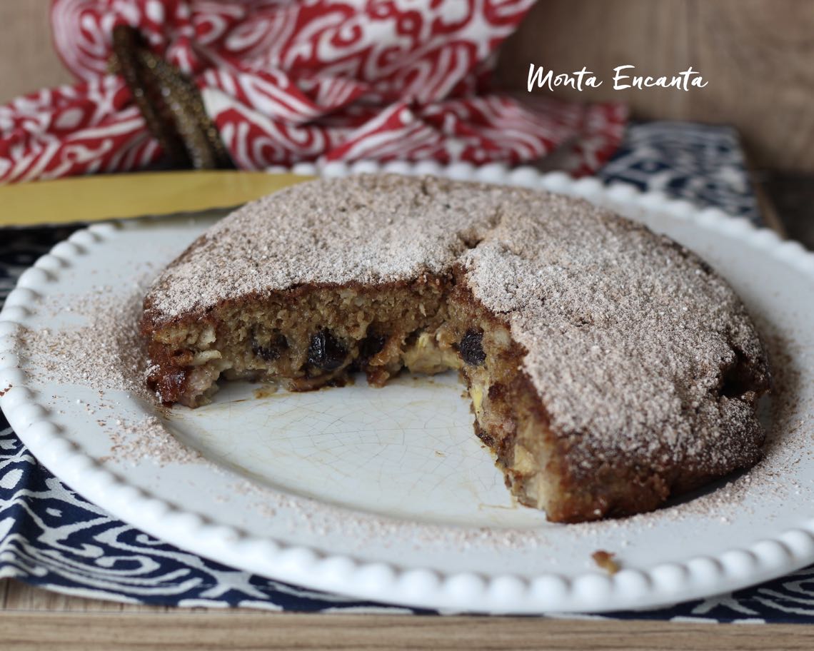 Bolo de banana de frigideira e sem glúten é fácil de fazer!