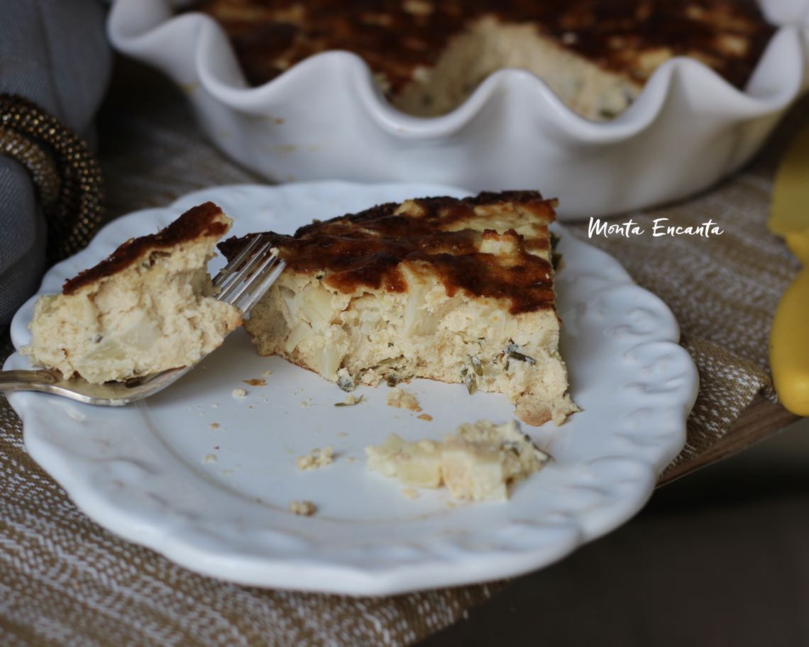 torta low carb de palmito sem farinha de trigo