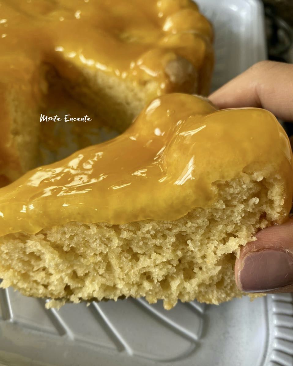 bolo de maracujá de liquidificador