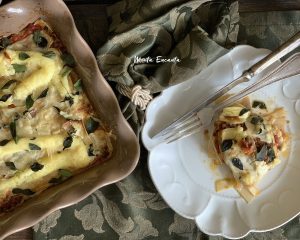 Lasanha de palmito à bolonhesa e low carb!