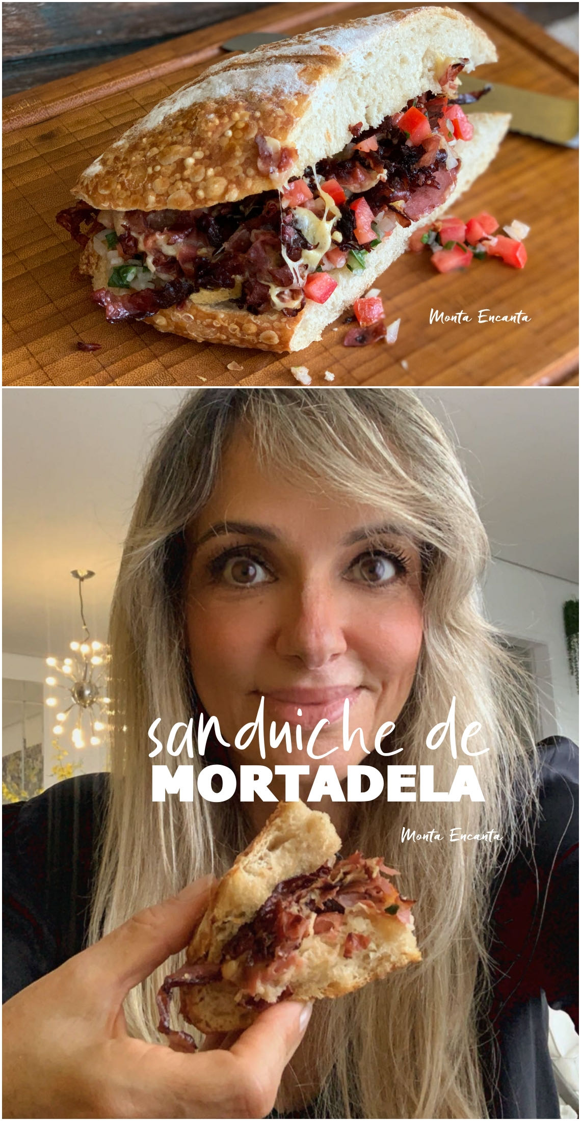 sanduíche de mortadela