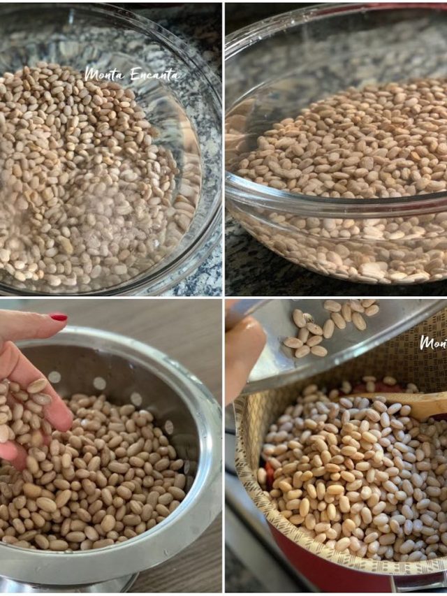 Porque deixar o Feijão de Molho?