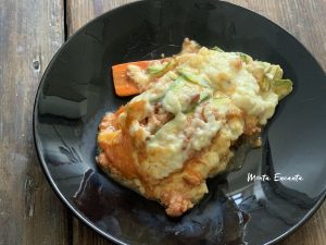 lasanha de abobrinha e cenoura sem gluten