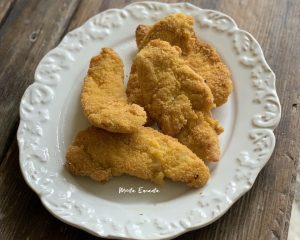 file de frango empanado