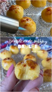 brigadeiro de milho brûlèe