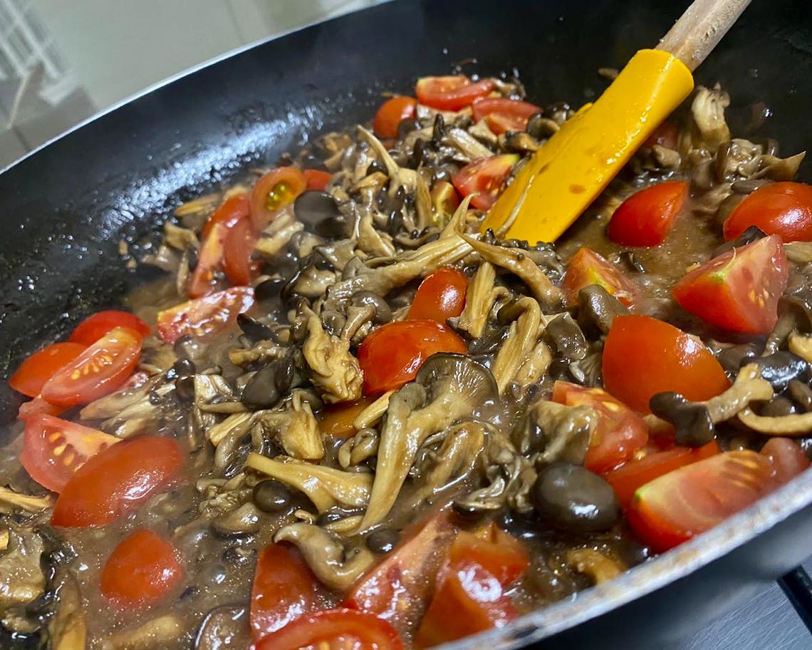 Receita de Risoto de shitake e shimeji, Receita