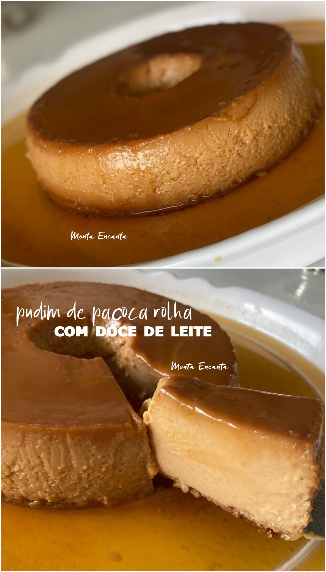 pudim de paçoca 