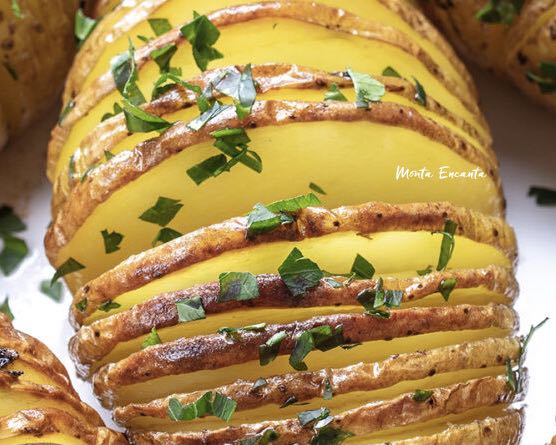 batata hasselback