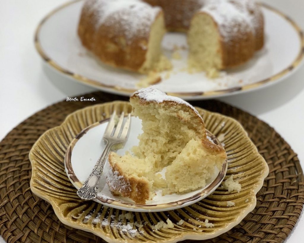 bolo de queijo simples