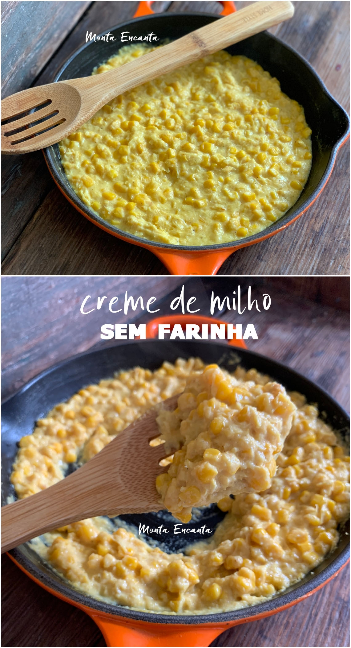 creme de milho sem farinha