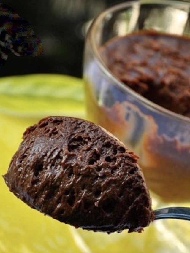 Mousse de Chocolate só 3 ingredientes
