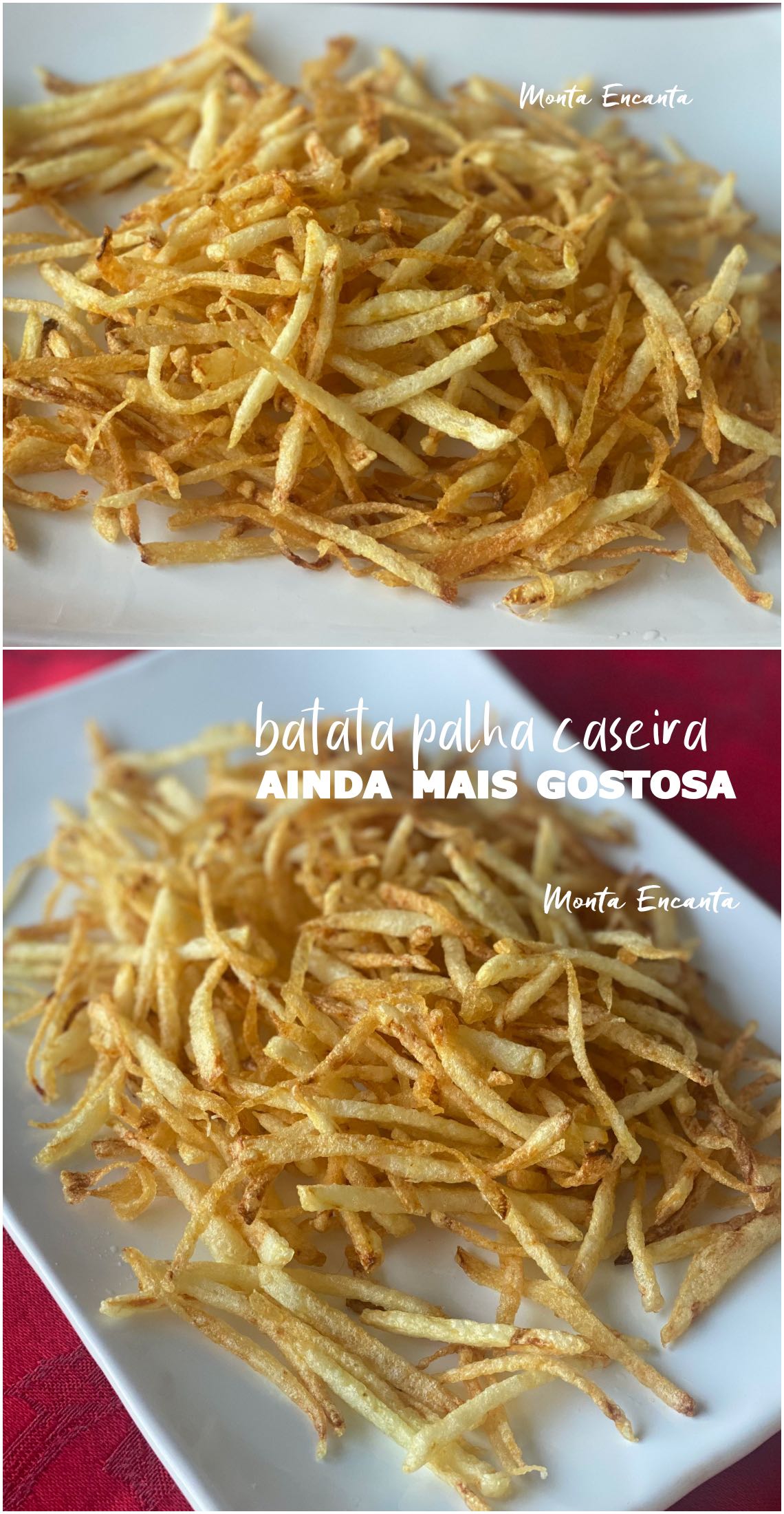 batata palha caseira