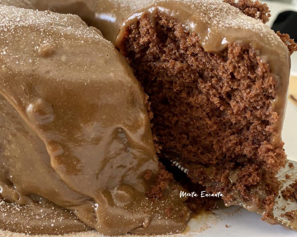 bolo de capuccino