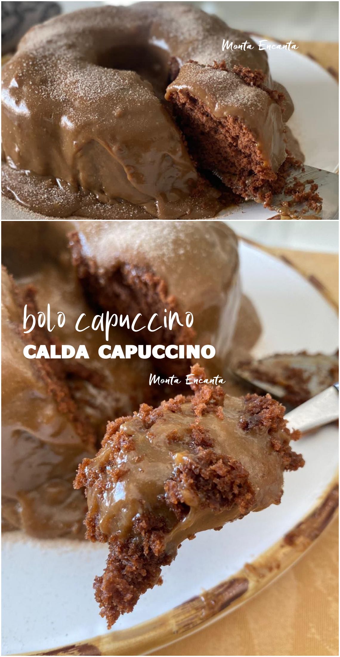 bolo de capuccino