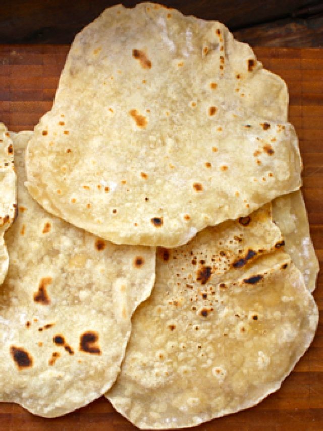 Pão Chapati Pão Indiano