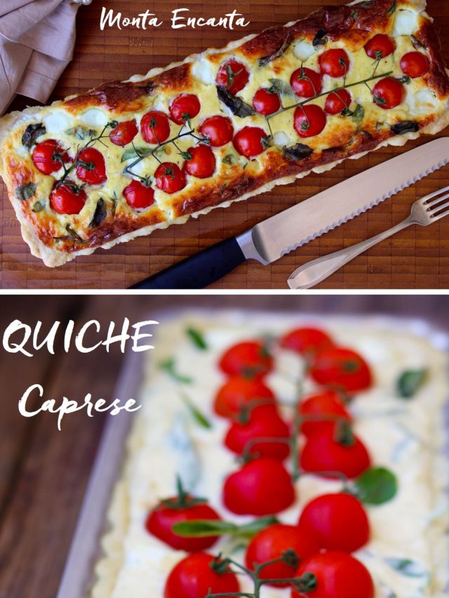 Quiche Caprese