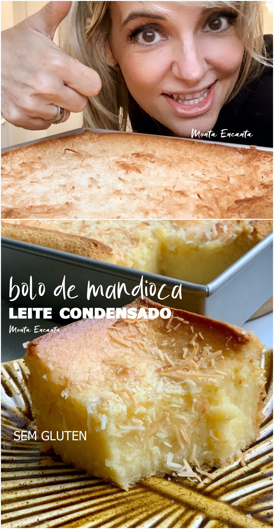 bolo de mandioca com leite condensado, sem gluten e bolo de liquidificador 