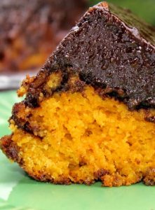 bolo de cenoura