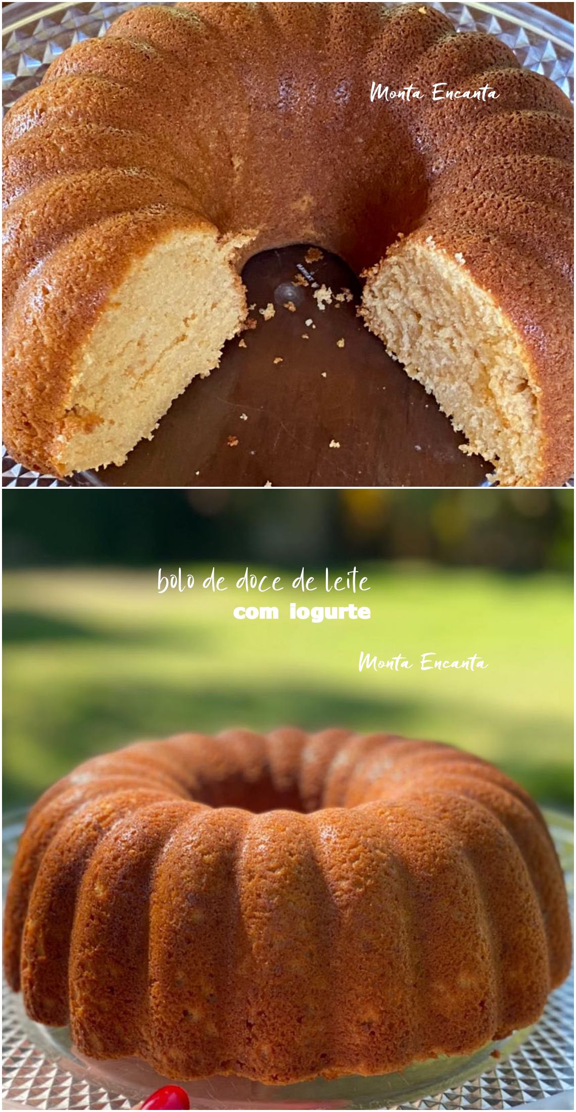 bolo de doce de leite