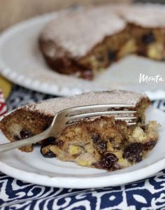 Bolo de banana de frigideira e sem glúten