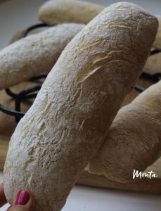 Pão Caseiro Simples Ciabatta